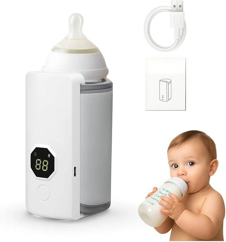 گرمکن شارژی شیشه شیر نوزاد Healing Journey مدل Rechargeable Warm Milk