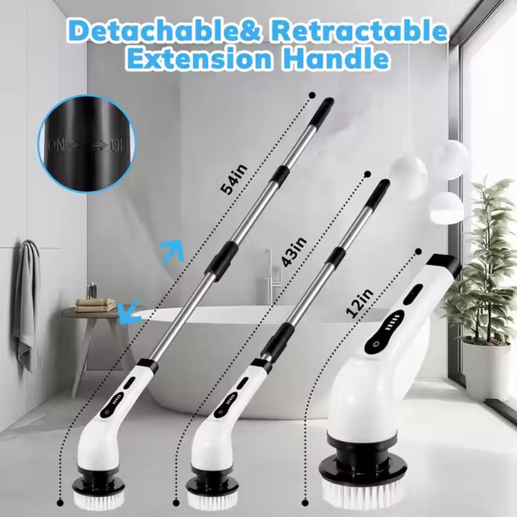 برس نظافت برقی شارژی 25 وات مدل JY-6010