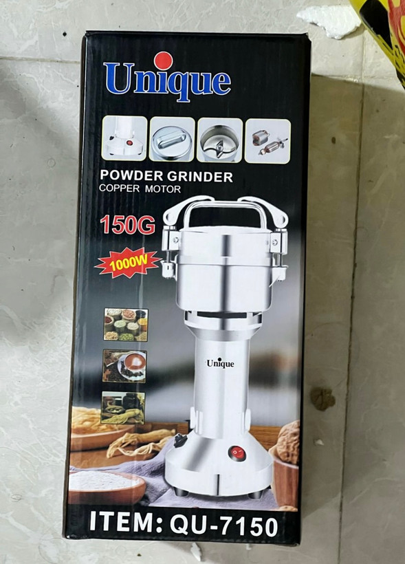 آسیاب صنعتی 150 گرمی یونیک مدل QU-7150